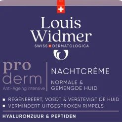 Louis Widmer Proderm Nachtcrème Licht Geparfumeerd 50 ML