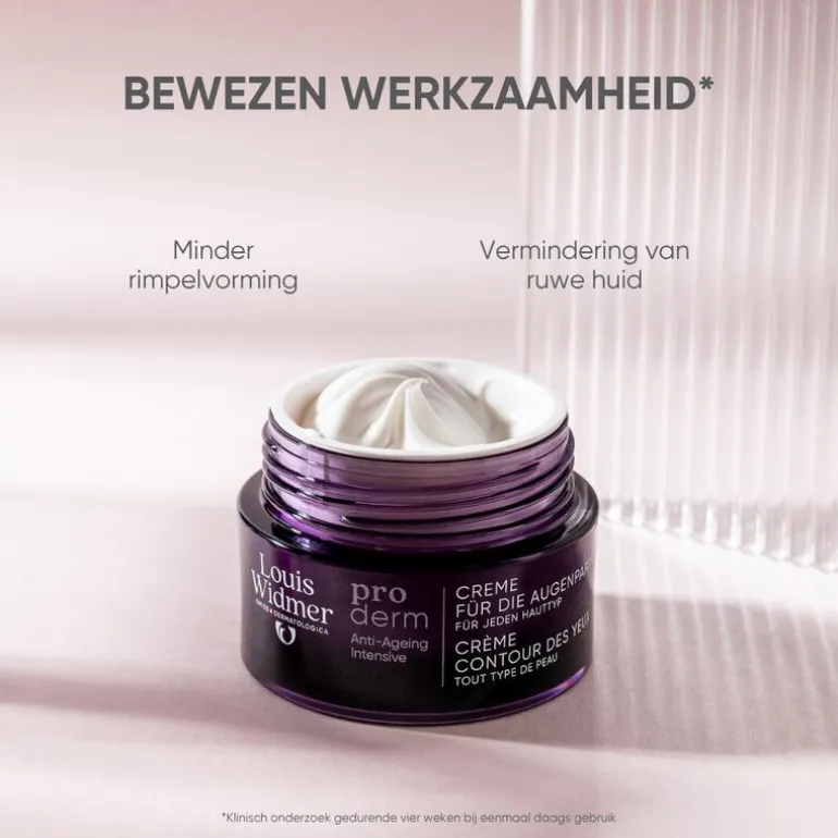 Louis Widmer Proderm Oogomtrekcrème Zonder Parfum 30 ML