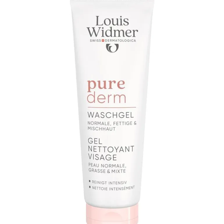 Louis Widmer Purederm Gezichtsgel Zonder Pafum 125 ML
