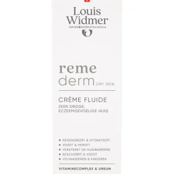 Louis Widmer Remederm Crème Fluide Licht Geparfumeerd 200 ML