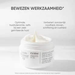 Louis Widmer Remederm Dry Skin Gezichtscrème Licht Geparfumeerd 50 ML