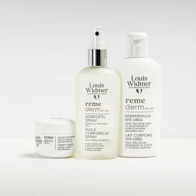 Louis Widmer Remederm Lichaamsmelk 10% Ureum Zonder Parfum 200 ML