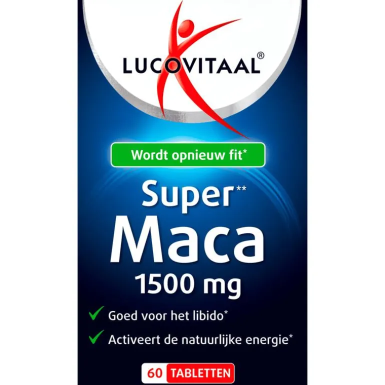 Lucovitaal Super Maca 1500mg 60 stuks