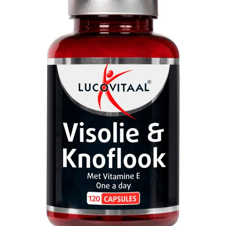 Lucovitaal Visolie & Knoflook 120 capsules