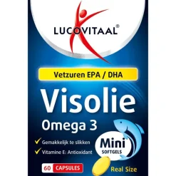 Lucovitaal Visolie Omega -3 60caps