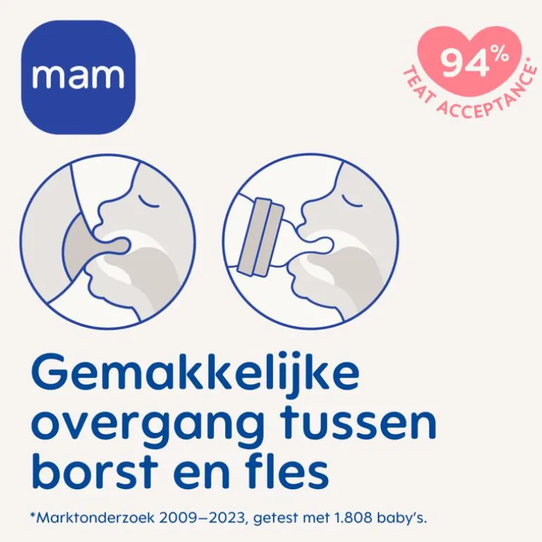 MAM Easy Start Anti-Colic Babyfles Lila 160 ML