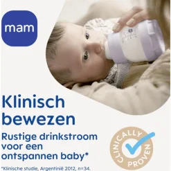 MAM Easy Start Anti-Colic Babyfles Uni 160 ML