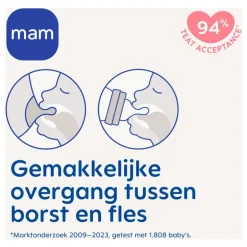 MAM Easy Start Anti-Colic Babyfles Blue 320 ML