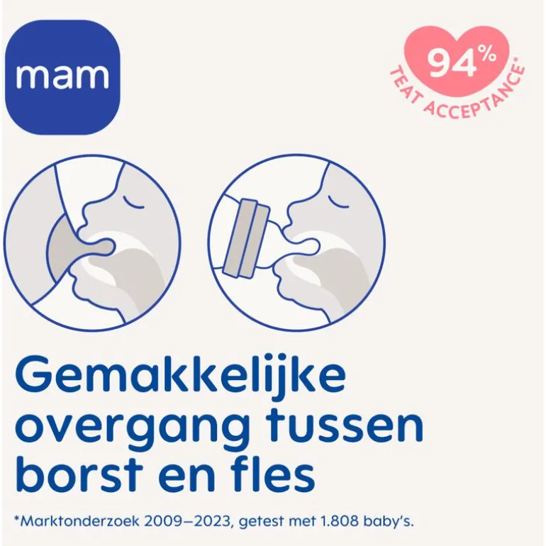 MAM Flesspeen Maat X2 stuks