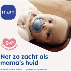 MAM Original Fopspenen 6-16 maanden Pink 2 stuks