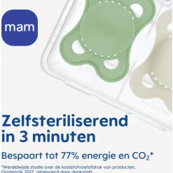 MAM Original Fopspenen 0-6 maanden Plain Pink 2 stuks