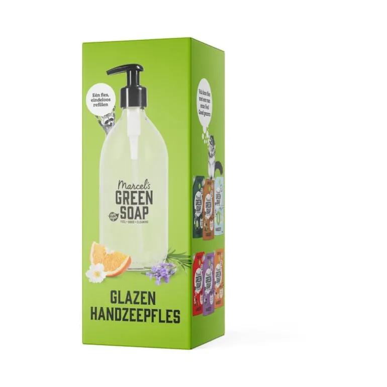 Marcel's Green Soap Glazen Handzeep 500 ML