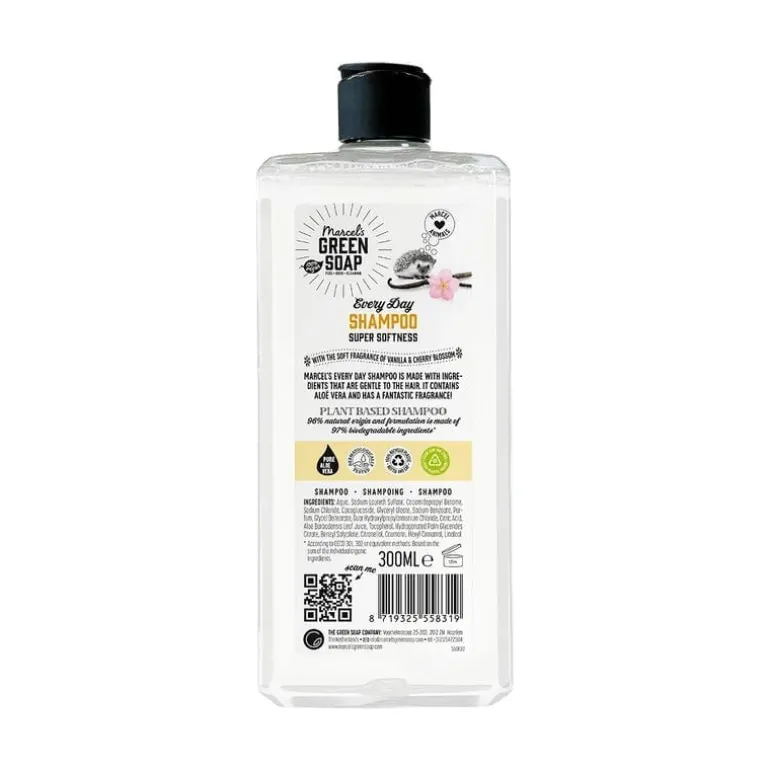 Marcel's Green Soap Vanilla & Cherry Blossom Every Day Shampoo 300 ML
