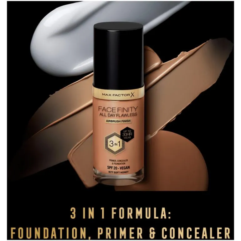 Max Factor Facefinity Foundation Soft Honey/N77 30 ML