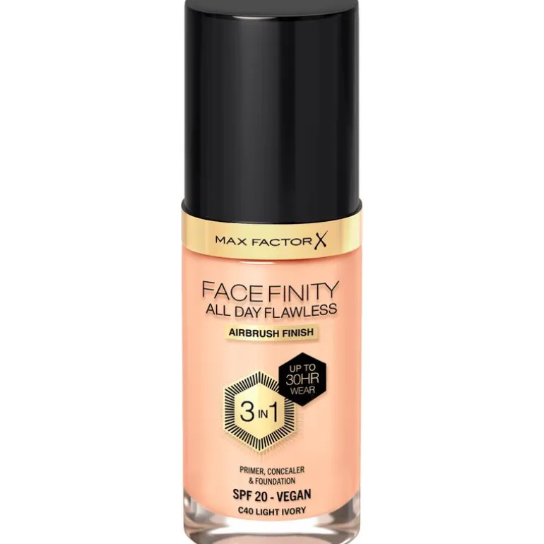 Max Factor Facefinity Foundation Light Ivory/C40 30 ML