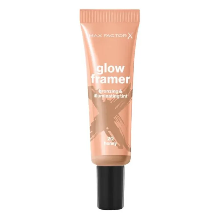 Max Factor Glow Framer bronzer en highlighter - Bruin - 20 Honey