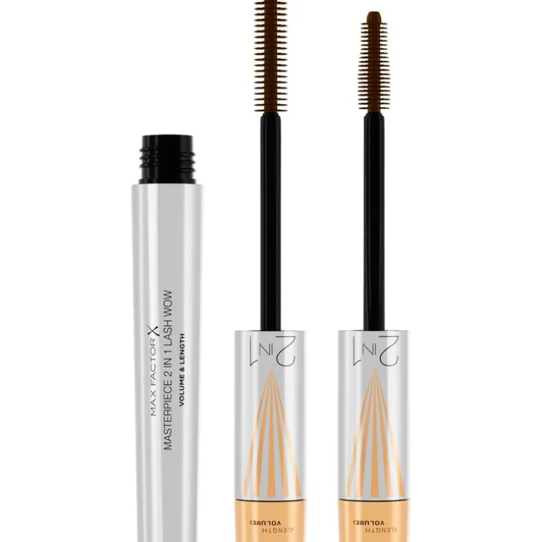 Max Factor Masterpiece 2In1 Lash Wow Mascara 02 Black Brown