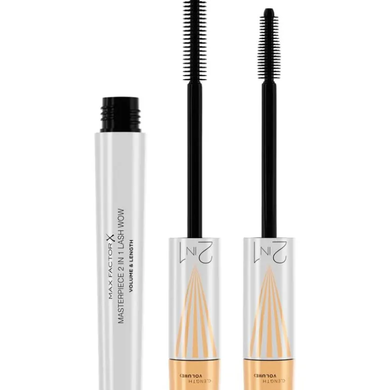 Max Factor Masterpiece 2In1 Lash Wow Mascara 01 Black