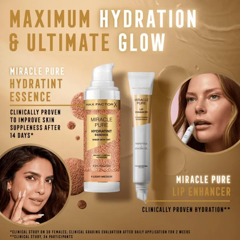 Max Factor Miracle Pure Hydratint Essence Foundation 07 Deep