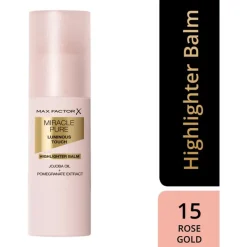 Max Factor Miracle Pure Luminous Touch Highlighter Balm 15 Rose Gold