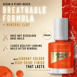 Max Factor Miracle Pure Nagellak - Oranje - 430 Bold Jasper