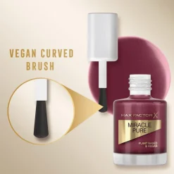 Max Factor Miracle Pure Vegan Nagellak 373 Regal Garnet