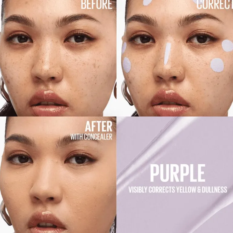 Maybelline Instant Anti Age Eraser Concealer Color Corrector Paars