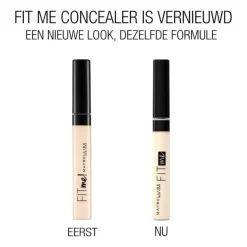 Maybelline New York Fit Me Concealer 20 Sand Medium Dekkend 6,8 ML
