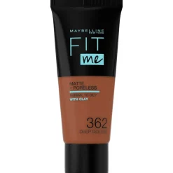 Maybelline New York Fit Me Matte + Poreless Foundation 362 Deep Golden