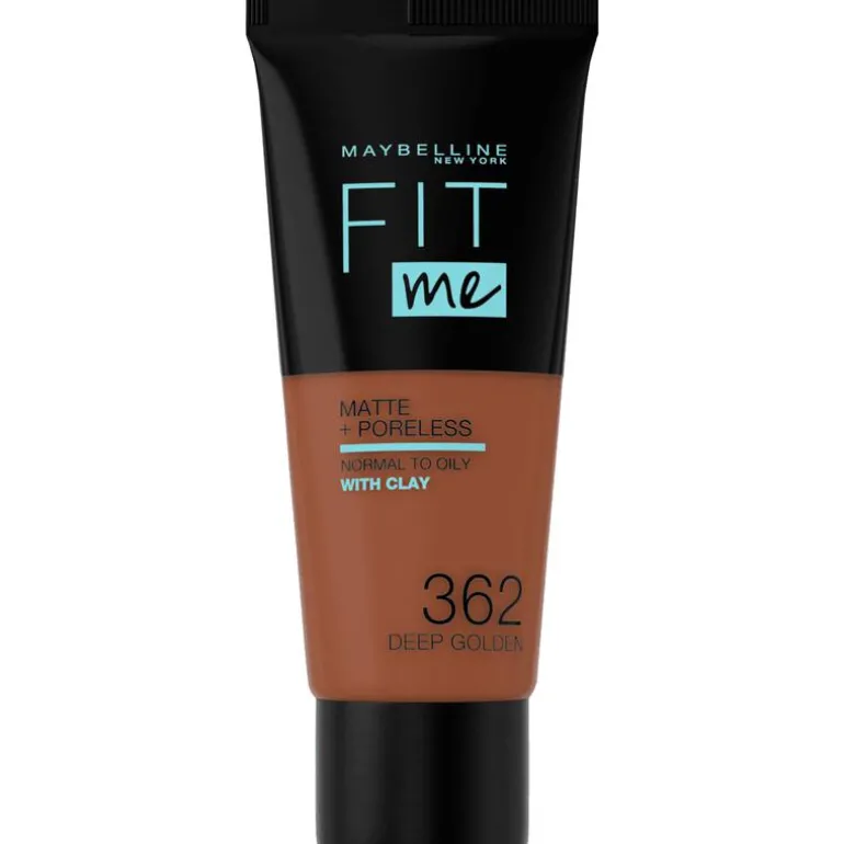 Maybelline New York Fit Me Matte + Poreless Foundation 362 Deep Golden