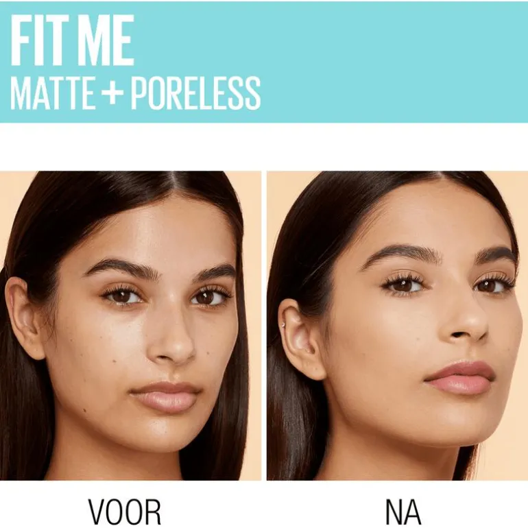 Maybelline New York Fit Me Matte + Poreless Foundation 124 Soft Sand 30 ML