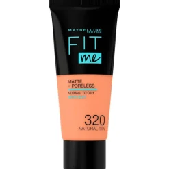 Maybelline New York Fit Me Matte + Poreless Foundation 320 Natural Tan 30 ML