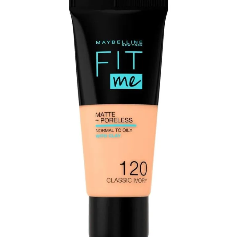 Maybelline New York Fit Me Matte + Poreless Foundation 120 Classic Ivory 30 ML