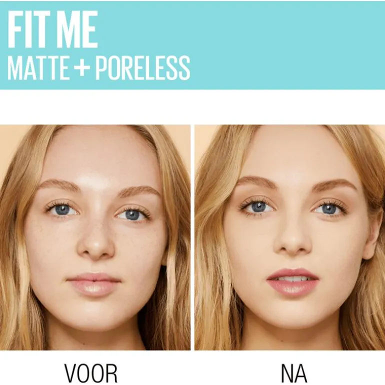 Maybelline New York Fit Me Matte + Poreless Foundation 105 Natural Ivory 30 ML