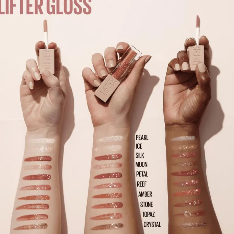 Maybelline New York Lifter Lipgloss 9 Topaz Roze
