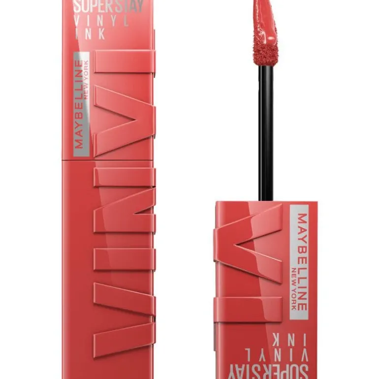 Maybelline New York SuperStay Vinyl Ink Lipstick 15 Peachy 4,2 ML