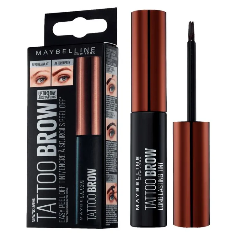 Maybelline New York Tattoo Brow Peel-Off Gel 3 Dark Brown