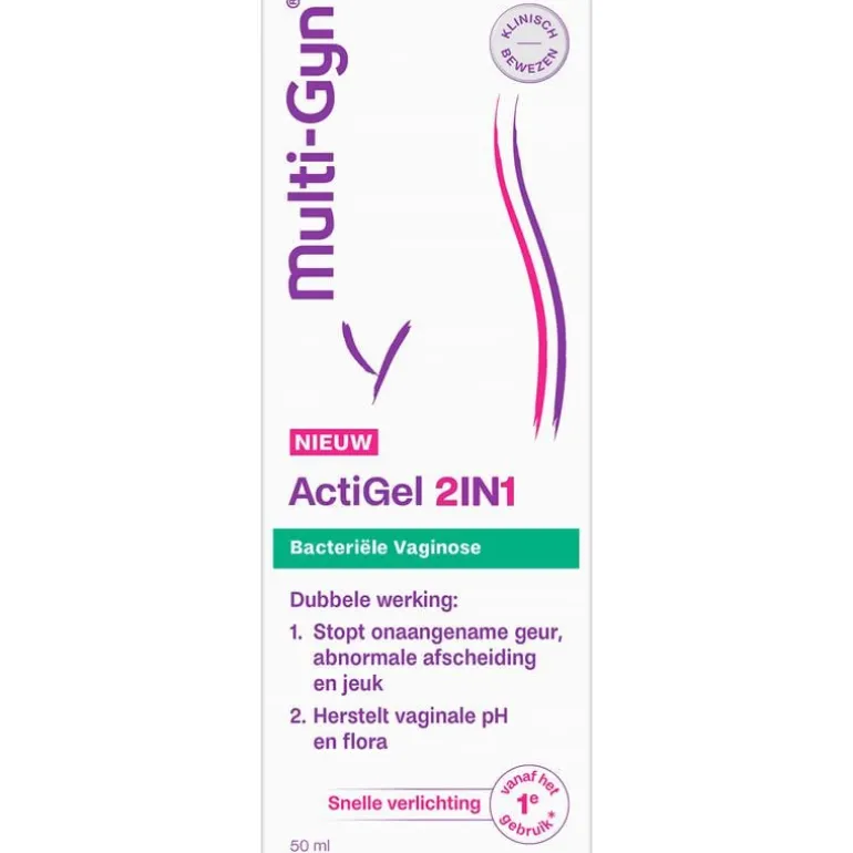 Multi-Gyn ActiGel 2in1 bij bacteriële vaginose 50ml