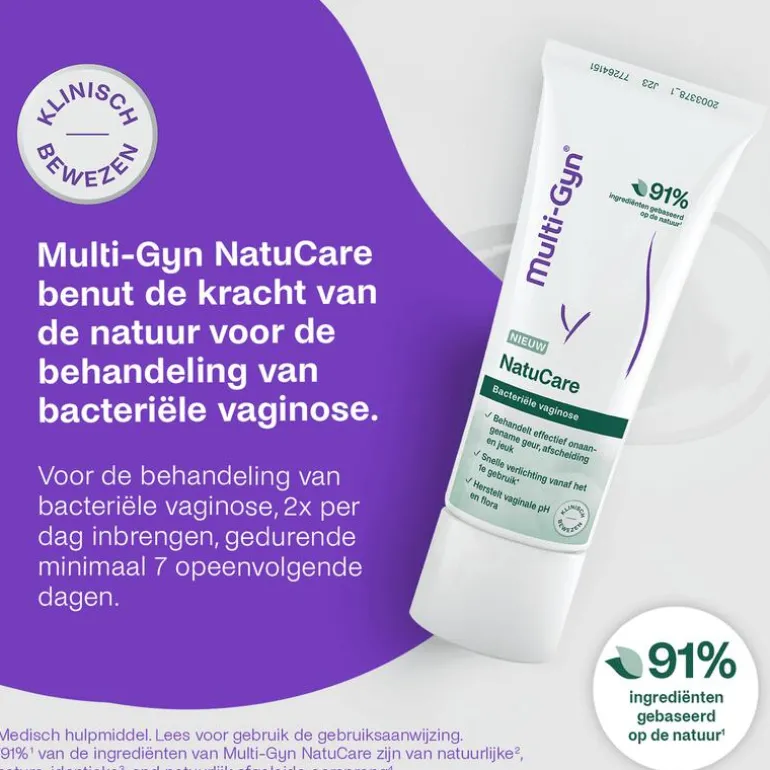 Multi-Gyn NatuCare Bacteriële Vaginose 40 GR