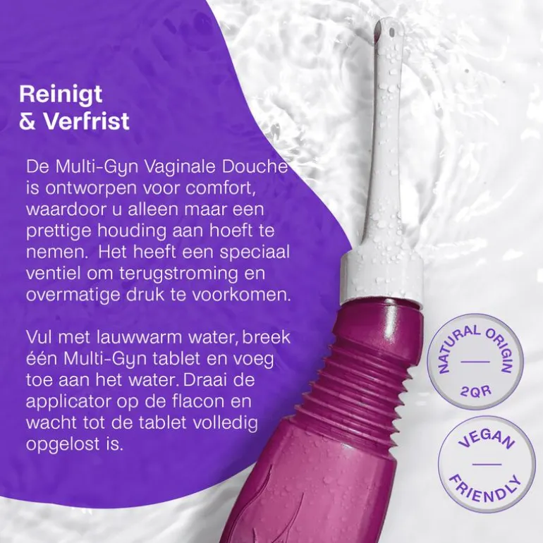 Multi-Gyn Vaginale Douche & 10 Bruistabletten