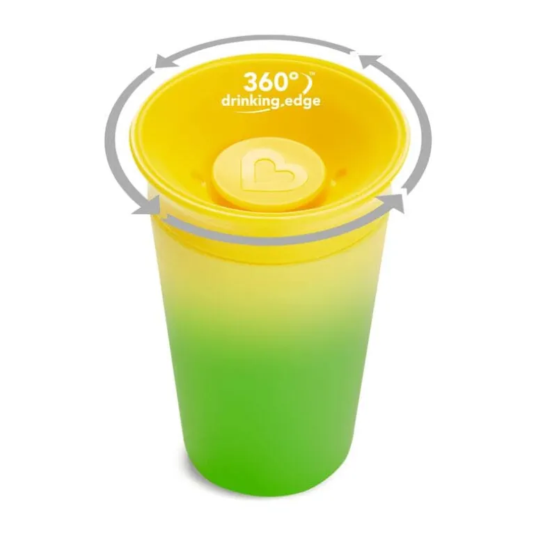 Munchkin Color Changing Miracle Cup Geel