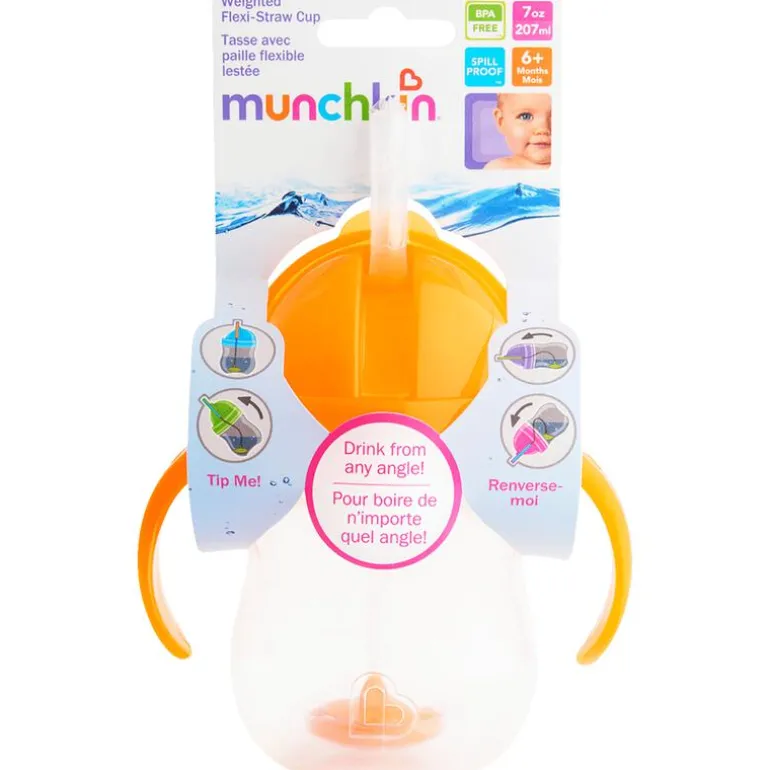 Munchkin Tip & Sip Straw Cup