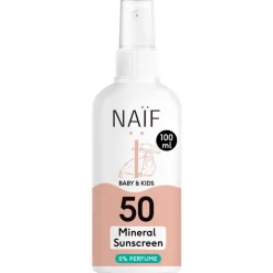 Naïf Baby & Kids Zonnebrandspray Parfumvrij SPF50 100 ML