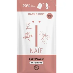 Naïf Babypoeder Refill Sachet 80 GR