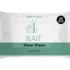 Naif plasticvrije waterdoekjes single pack 1x40