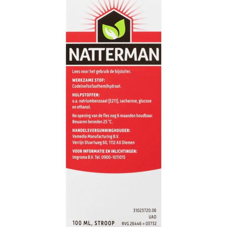 Natterman Bronchicum Extra Sterk 100 ML