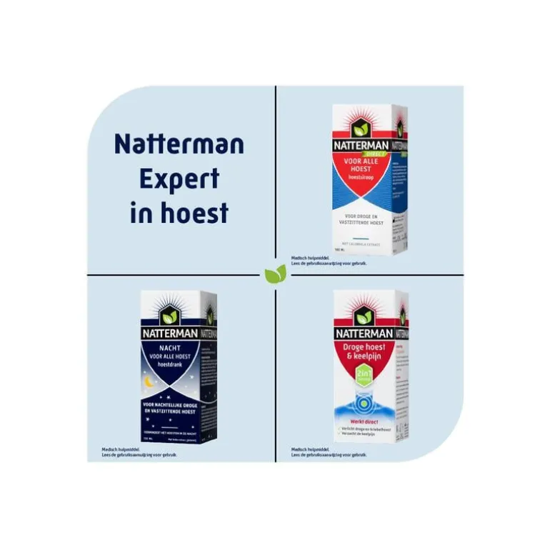 Natterman Broomhexine Extra Sterk 8mg/5ml 150 ML