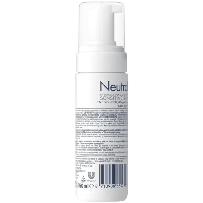Neutral 0% Face Wash Lotion 150 ML