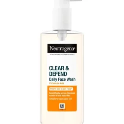 Neutrogena Clear & Defend Daily Face Wash Acne en Onzuivere Huid 200 ML