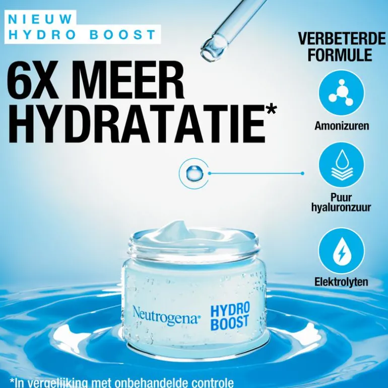 Neutrogena Hydro Boost Aqua Gel Dagcrème Alle Huidtypen 50 ML